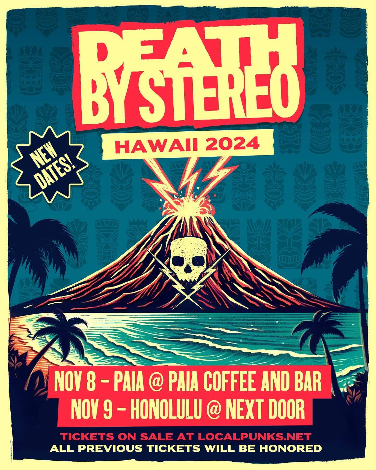 Death By Stereo - Maui (NEW DATE)