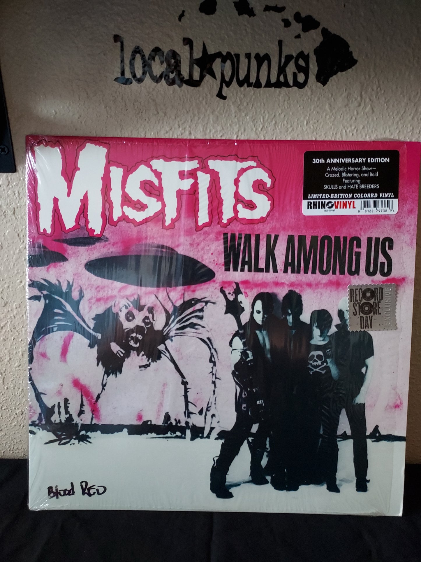 Misfits-Walk Among Us-Blood Red Vinyl-RSD issue-Limited